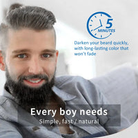 Permanent Beard and Hair Darkening Dye Cream