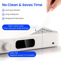 Professional Brushless Nail Dust Collector