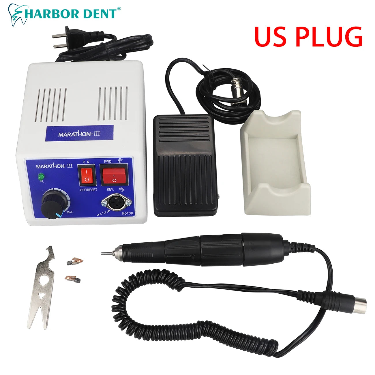 Professional Dental Lab Micromotor Polishing Handpiece System - 16