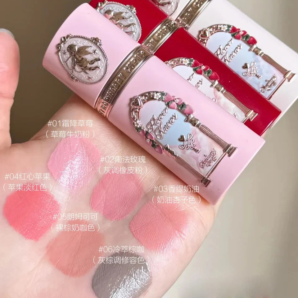 Strawberry Cupid Velvet Matte Makeup Collection Set - 5