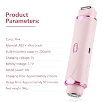 2-in-1 Painless Electric Bikini Trimmer & Body Shaver