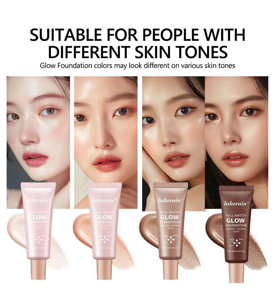 Liquid Illuminating Glow Foundation and Highlighter - 8