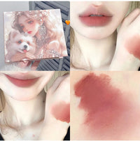 Matte Velvet Lip Clay Set for Long-Lasting Waterproof Wear