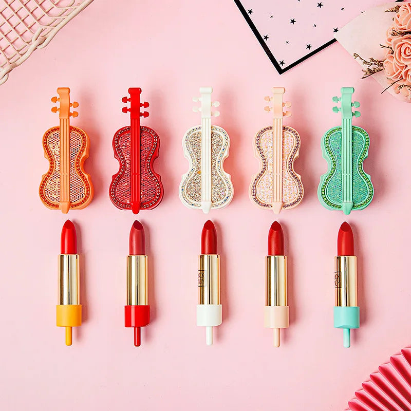 5-Piece Velvet Matte Lipstick Set - 36