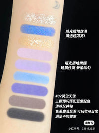 9-Color Angel Inspired Matte and Shimmer Eyeshadow Palette