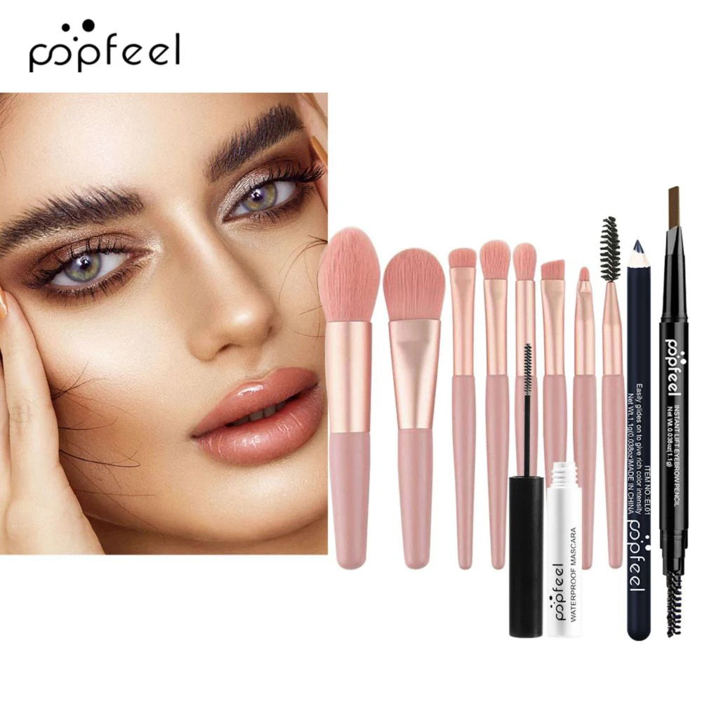 All-in-One Professional Eye Makeup Kit with Brushes - 4