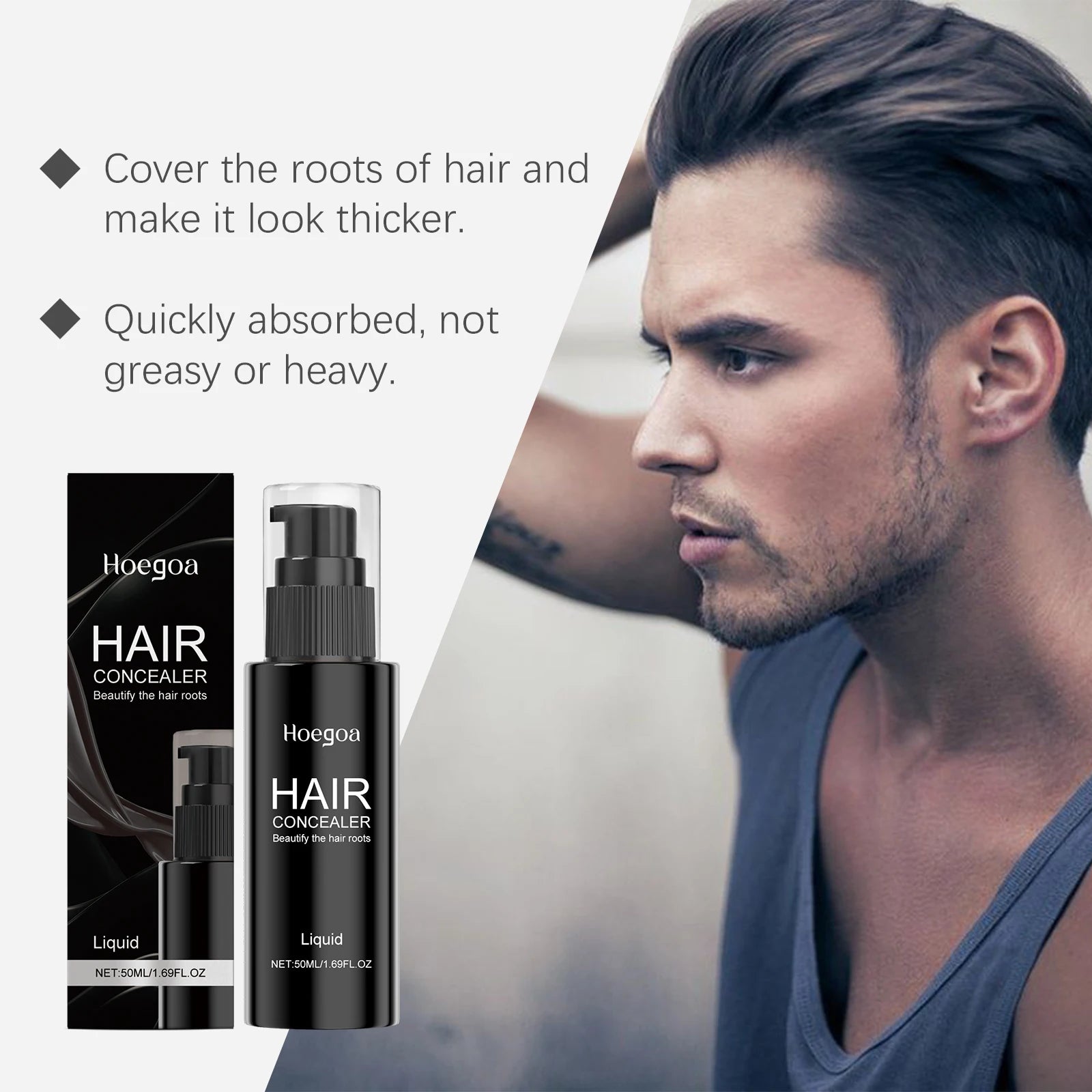 Instant Hair Concealer for Roots and Thinning Hair - 5