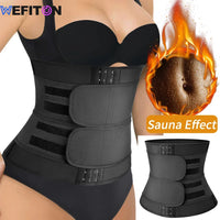 Sauna Sweat Waist Trainer and Tummy Slimming Belt