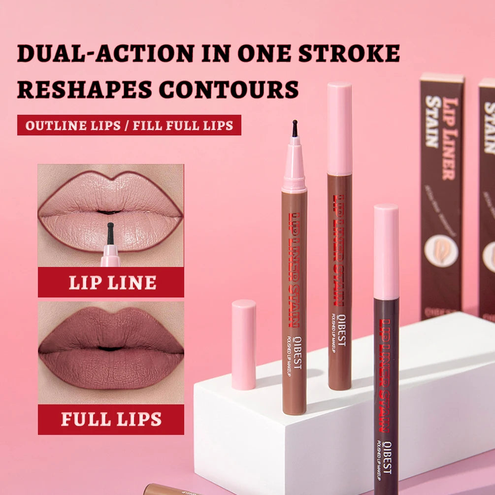 Waterproof Matte Liquid Lip Liner Pencil - 4