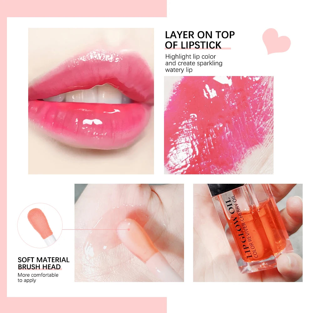 Crystal Jelly Moisturizing Lip Glow Oil - 4