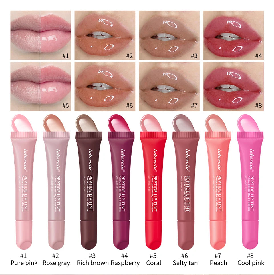 Peptide Tinted Moisturizing Lip Gloss for Hydrated Shine - 15