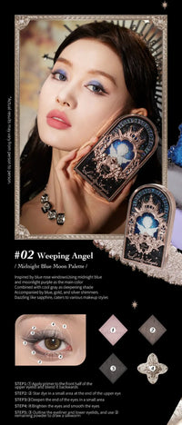 Nine-Color Angel Themed Eyeshadow Palette