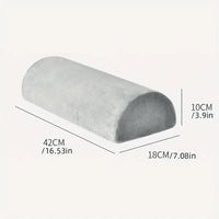 Half Moon Memory Foam Support Pillow for Legs and Back