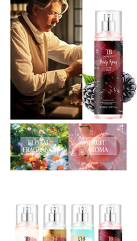 Long-Lasting Alcohol-Free Floral Body Fragrance Mist