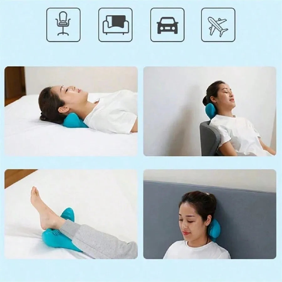 Manual Cervical Spine Relief and Neck Stretching Massager - 4