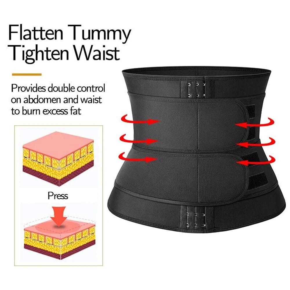Sauna Sweat Waist Trainer and Tummy Slimming Belt - 15