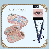 8-Color Glitter and Matte Eyeshadow Palette