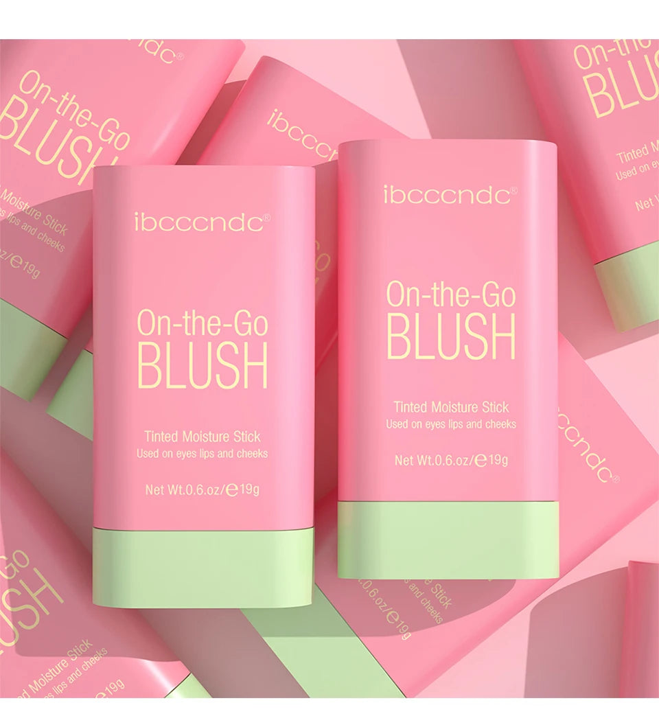 Creamy Multi-Use Tinted Blush Stick for Lips and Cheeks - 25