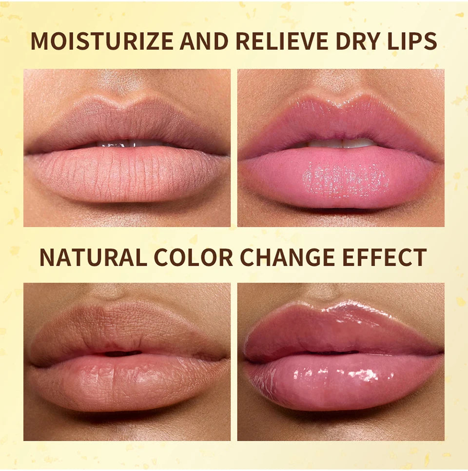 24K Gold Color Changing Moisturizing Lip Balm - 12