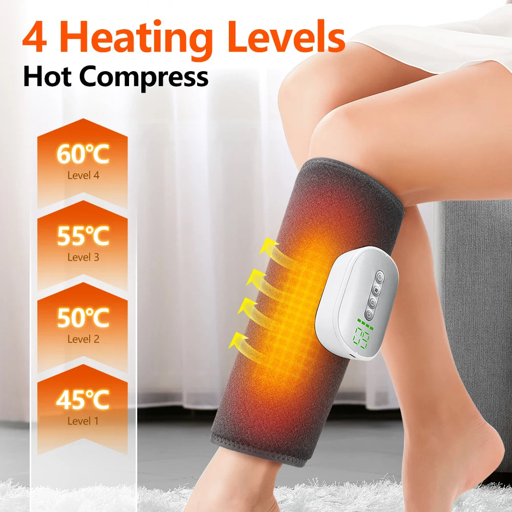 Wireless Heated Air Compression Leg Massager - 3