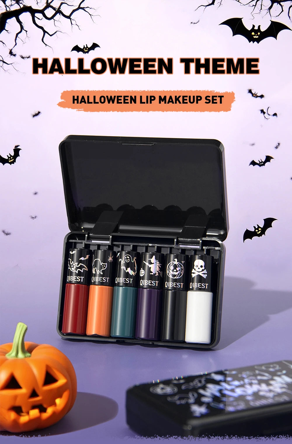 6-Piece Waterproof Velvet Matte Liquid Lipstick Set - 7