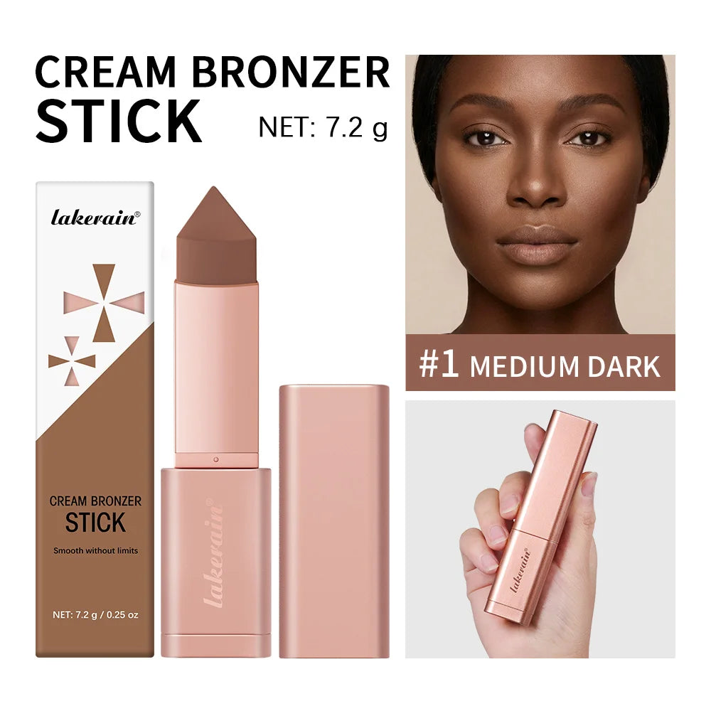 Cream Bronzer and Contour Stick for Sculpted Face - 25