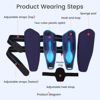 Adjustable Stirrup Ankle Brace for Sprains and Recovery
