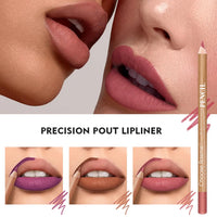 12-Color Waterproof Matte Lip Liner Pencil Set