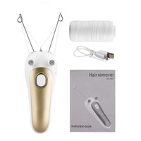 Electric Cotton Thread Hair Remover for Face and Body