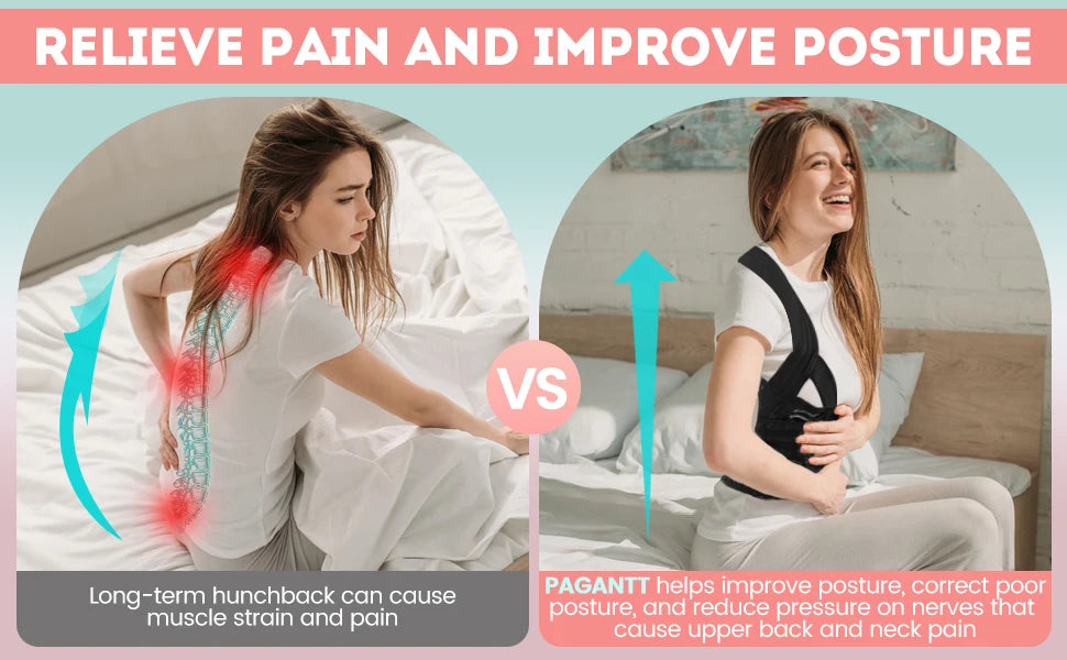 Adjustable Posture Corrector Brace for Kids and Teens - 16