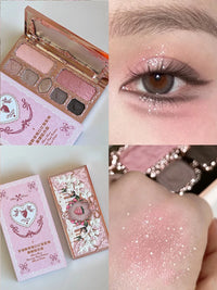 8-Color Chocolate Themed Eyeshadow Palette
