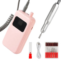 Professional Portable Electric Nail Drill Kit