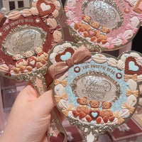 Cute Teddy Bear Handheld Makeup Mirror