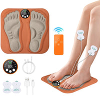 3D Foldable EMS Electric Foot and Leg Massager Mat