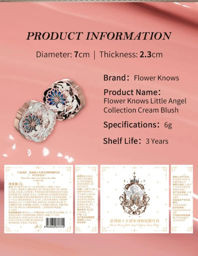 Little Angel Cream Blush for Natural Cheek Color - 24