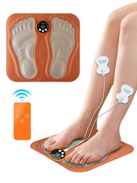 3D Foldable EMS Electric Foot and Leg Massager Mat