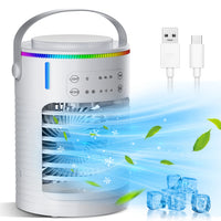 Portable 6-Speed Desktop Air Cooler and Humidifier