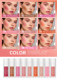 Long-Lasting Waterproof Liquid Cheek Blush