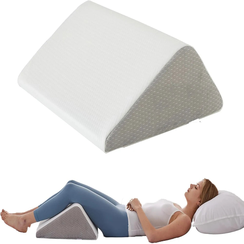 Memory Foam Wedge Pillow for Bed Support - 1