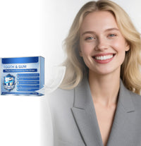 Fast-Dissolving Teeth Whitening and Gum Repair Strips