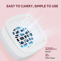 Portable USB Mini Nail Dust Collector Vacuum
