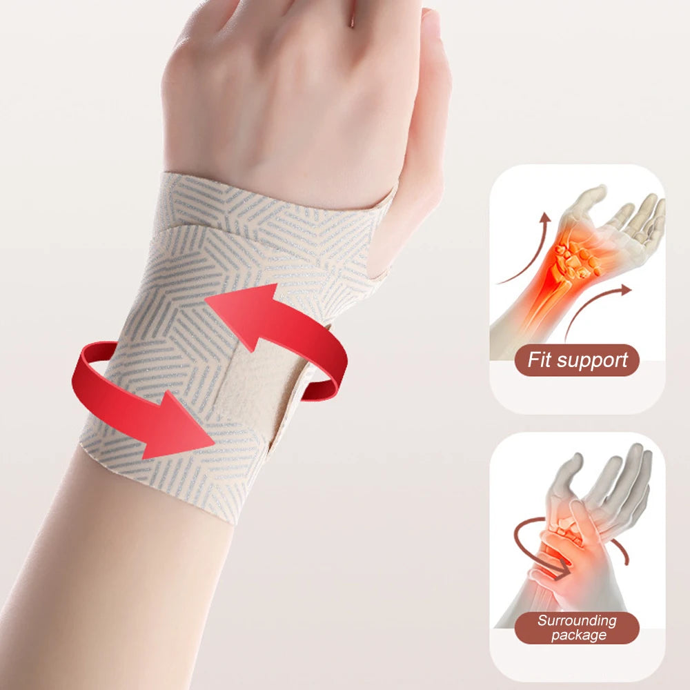 Adjustable Elastic Wrist Support Brace for Pain Relief - 17