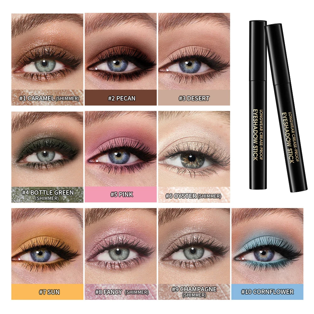 Waterproof Long-Lasting Cream Eyeshadow Stick - 2