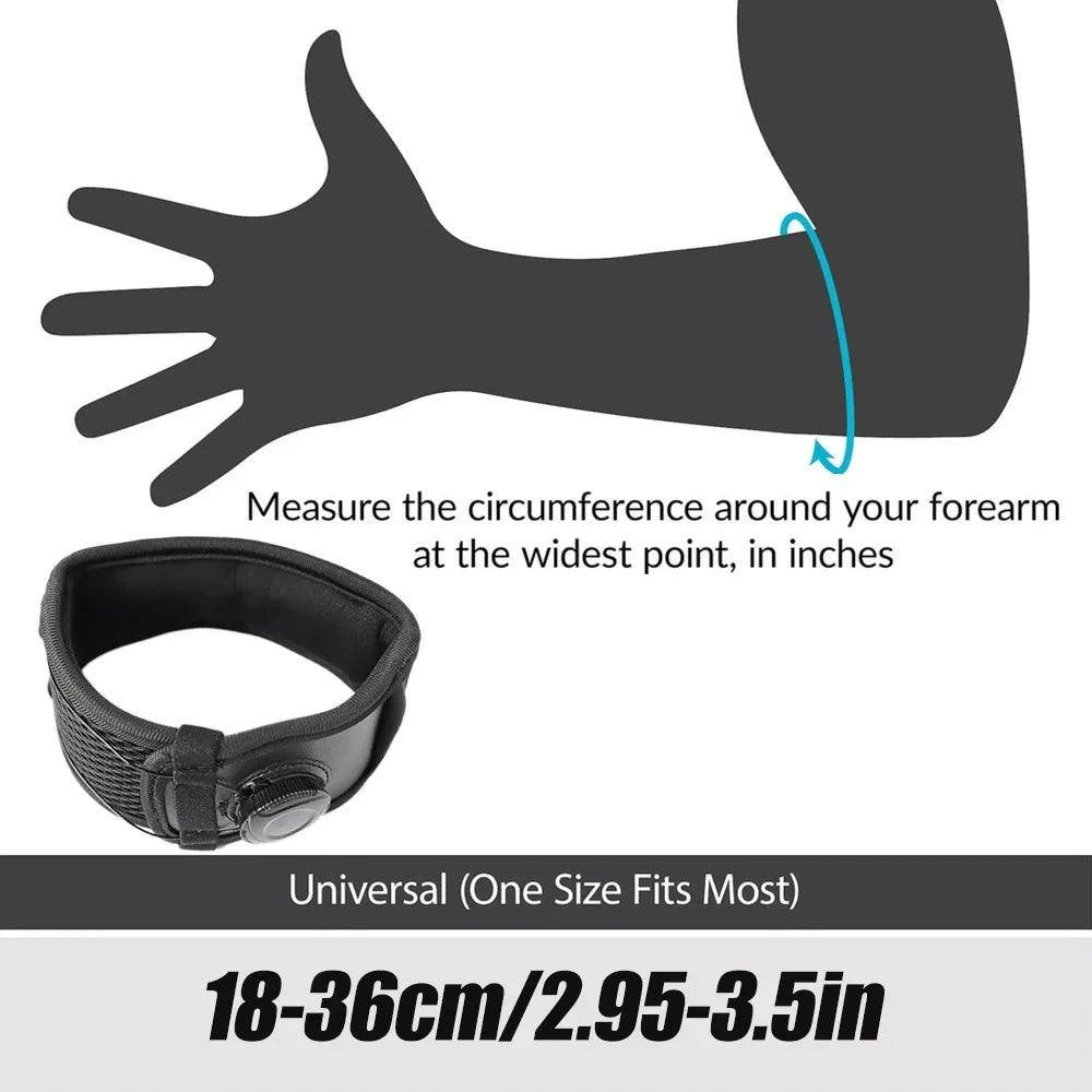 Adjustable Knob Tennis Elbow Brace for Tendonitis Relief - 2