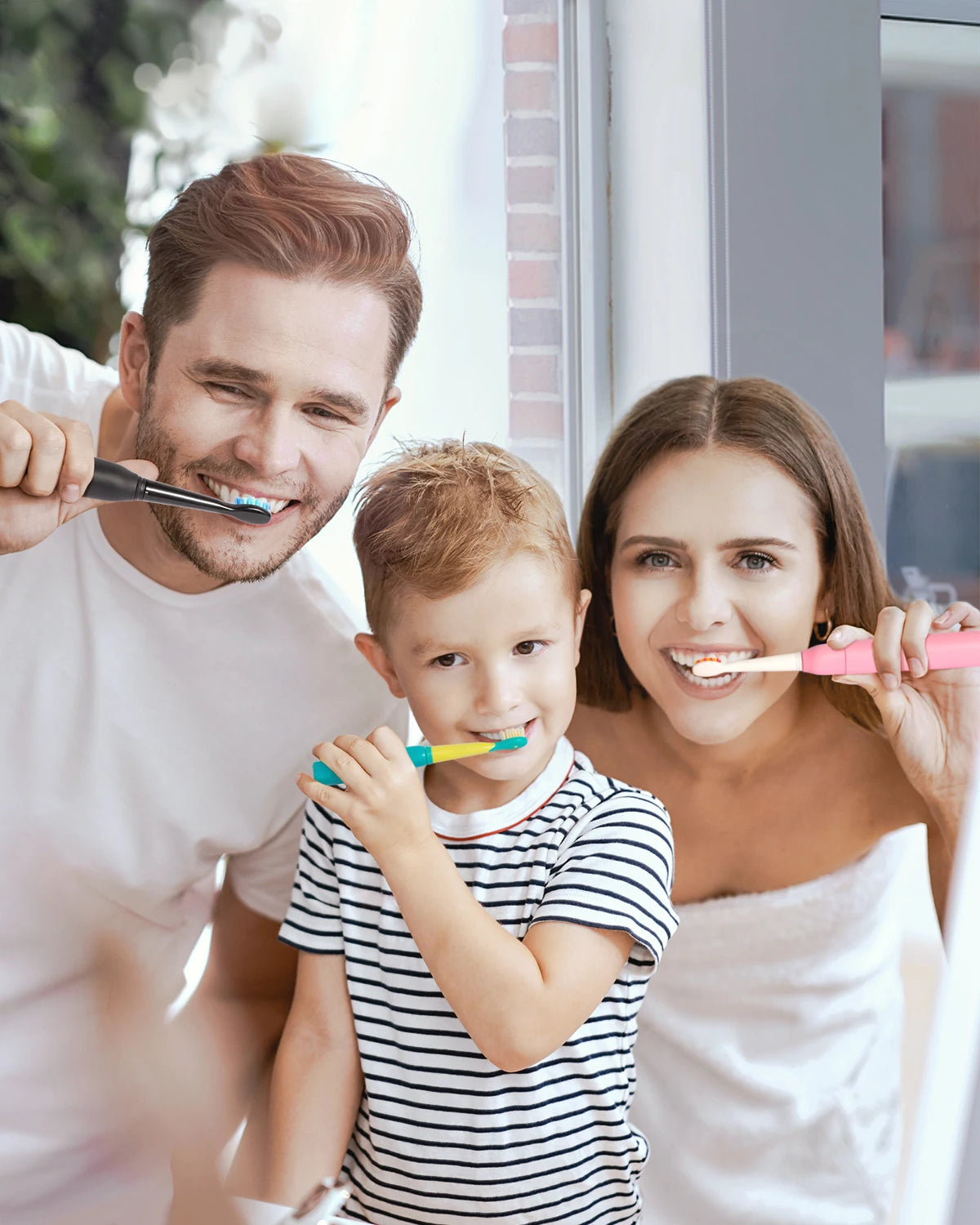 Rechargeable Sonic Electric Toothbrush for Family - 13