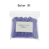 Orthodontic Elastic Ligature Ties for Dental Braces