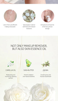 Portable Camellia Makeup Cleansing Oil Single-Use Packs