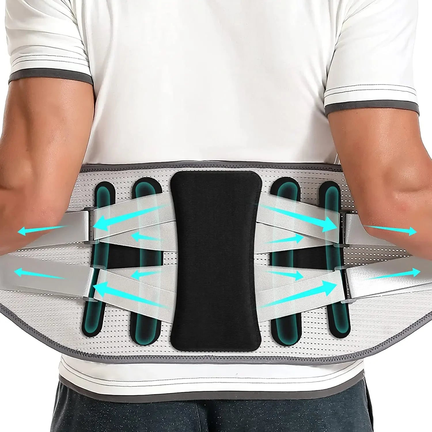 Lumbar Back Support Brace for Herniated Disc & Pain Relief - 17