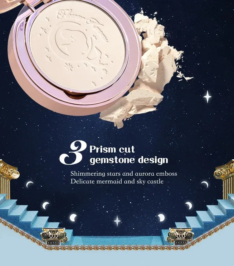 Mermaid Matte Oil-Control Pressed Face Powder - 9