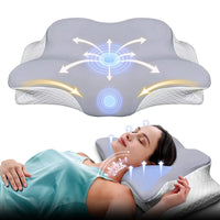 Butterfly Memory Foam Orthopedic Neck Pillow for Pain Relief